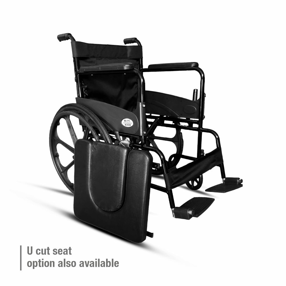 VMS Careline Foldable Commode Wheelchair DELUXE — image 3