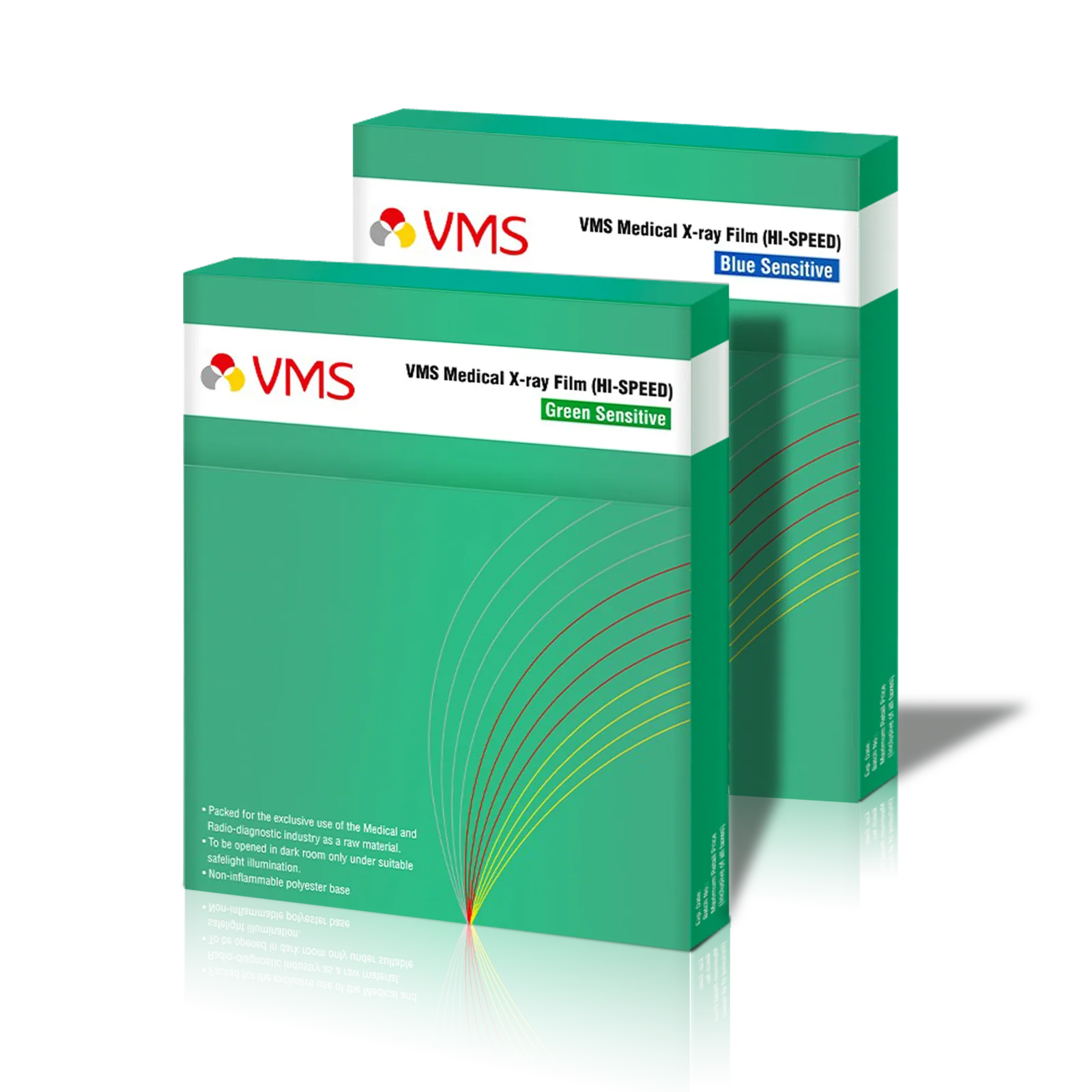 VMS Medical X-Ray Hi-Speed Film - Green Sensitive